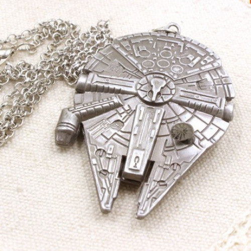 Fighter Plane Pendant Necklace