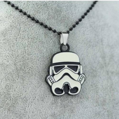 Star Wars Stormtrooper Metal Necklace