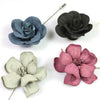 Rose Flower Lapel Fabric Handmade Pin Brooch