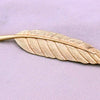 Gold/Silver Plated Leaf Brooch Pin