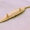 Gold/Silver Plated Leaf Brooch Pin