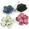 Rose Flower Lapel Fabric Handmade Pin Brooch