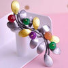 Artificial Jade Clips Pin Brooch