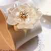 Beauty White Flower Pin Brooch