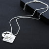 "Follow your Dreams Trust Your Heart" Inspirational Necklace