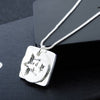 "Follow your Dreams Trust Your Heart" Inspirational Necklace