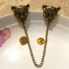 Tassel Retro Rock Leopard Head Pin Brooch